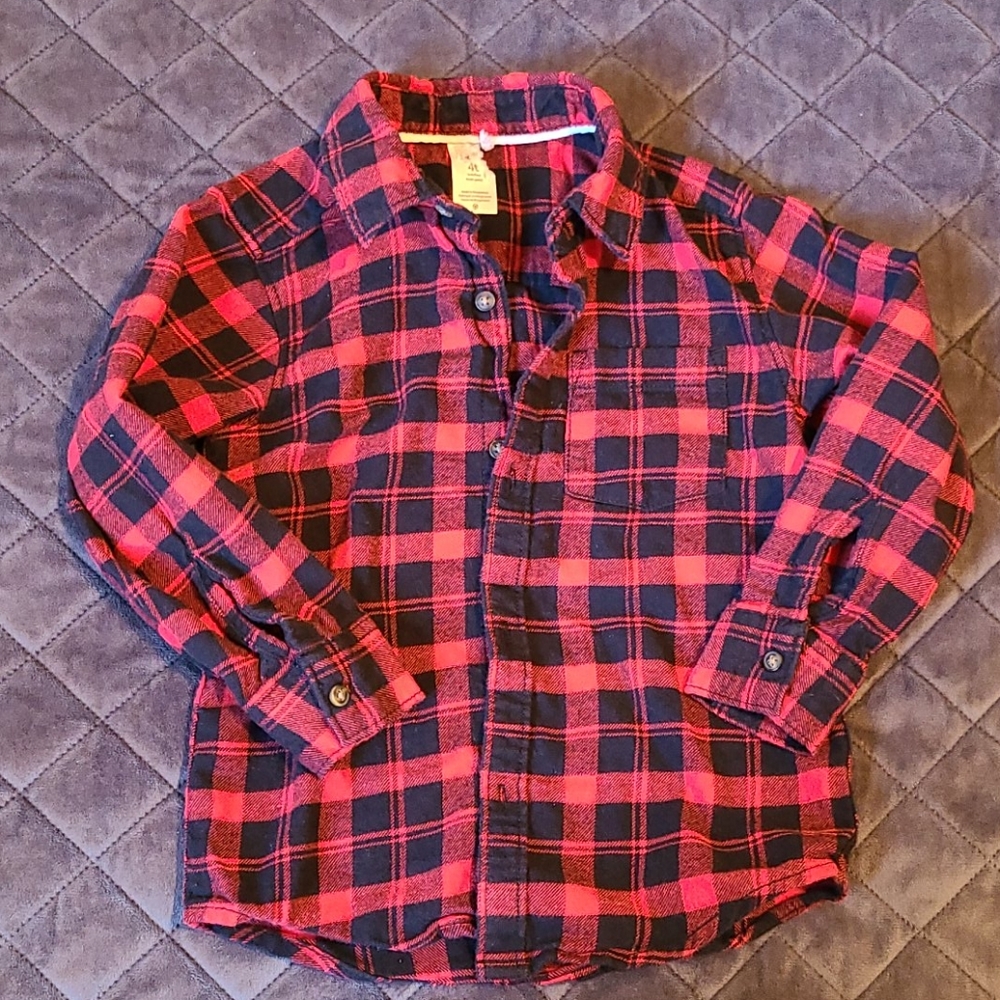 Boys flannel
